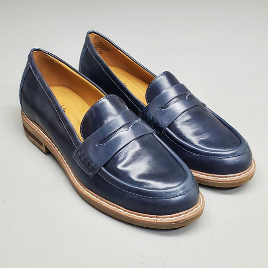 EARTH ET Javas Penny Loafer Women's Shoes SZ 7 M Dark Blue 400