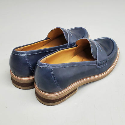 EARTH ET Javas Penny Loafer Women's Shoes SZ 7 M Dark Blue 400