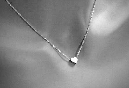 Viola - Mixed Metal Three Hearts Bridesmaids Necklace