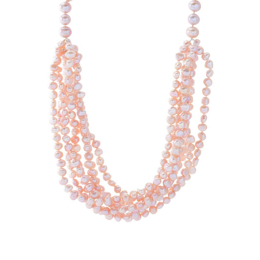 Far East Jewelry Choice of Cultured Pearl Multi Strand 20"+2" Necklace