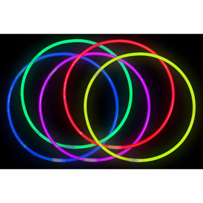 22 In. Neon Glow Necklaces With Assorted Colors | 300 Pack