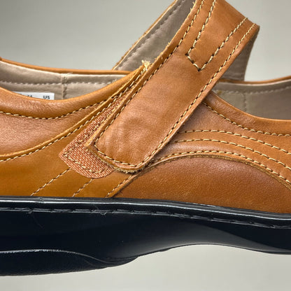 PROPET Golda Mary Jane Shoe Adjustable Lightweight Women's Sz 7 X(2E) Teak WCA053L