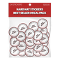 Hard Hat Sticker Best Sellers 24 Pack - $25