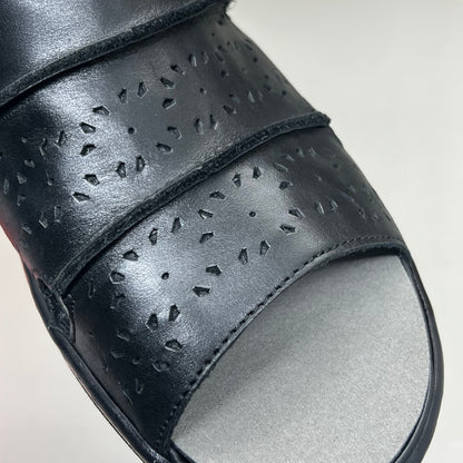 PROPET Gertie Supportive Sandal Orthotic Women's Sz 11 Width W(D) Black WSO041L