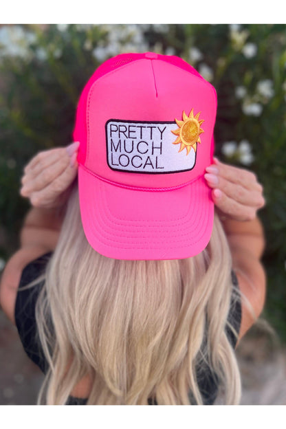 Pretty Much Local patch hat -clearance