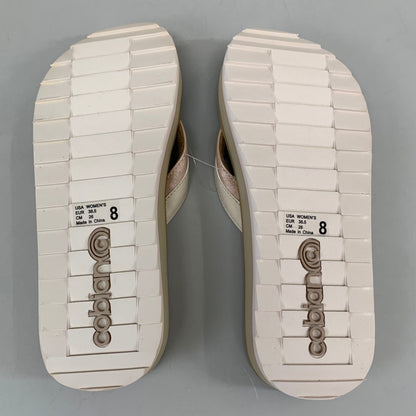 COBIAN Reya Rise Sandal's Women's Sz 8, EU 38.5 Rose REY22-630-08