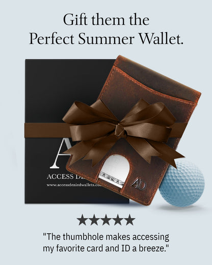 Pull Strap Bifold Wallet