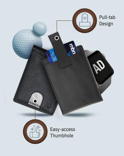 Pull Strap Bifold Wallet