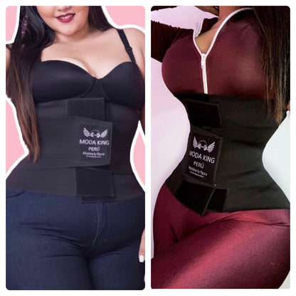 Hourglass Waist Trainer Body Girdle FAJAS MODA KING PERU Women Body Shaper Waist Shapewear