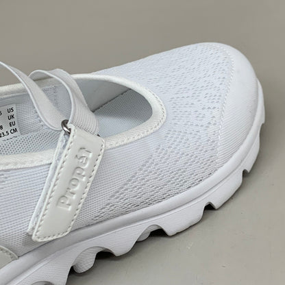 PROPET Travelactiv Mary Jane Shoes N(AA) Women's SZ 7.5 White W5103W-N-07H