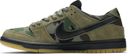 Nike SB Zoom Dunk Low Pro Camouflage Size 8.5M / 10W