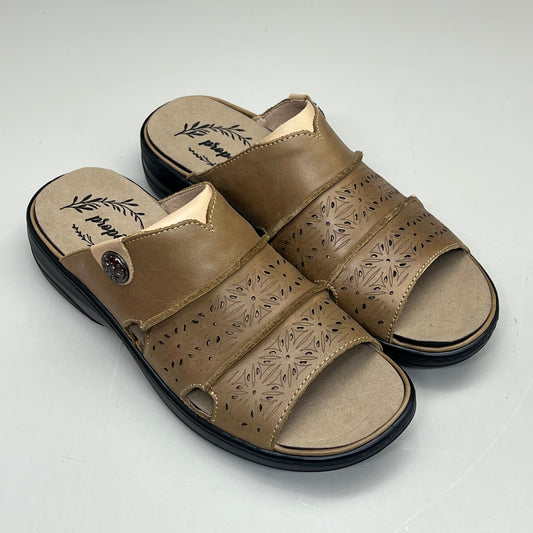 PROPET Gertie Supportive Sandal Orthotic Women's Sz 10 Width W(D) Beige WSO041L