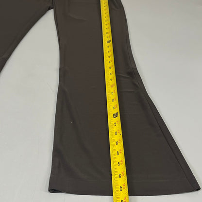 NORMA KAMALI Lightweight Slinky Jersey Fabric Boot Pant Women's Sz XS Chocolate