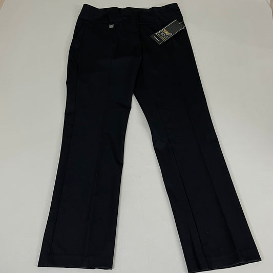 MULTIPLES Ankle Pants Petite Women's Sz 8 Black M2623P