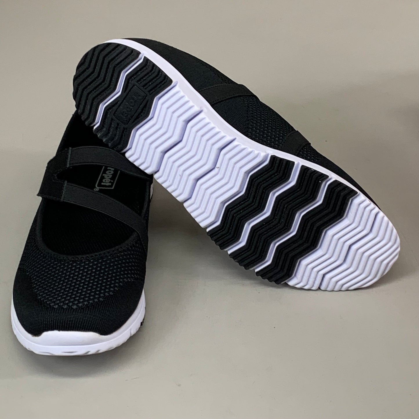 PROPET Travel Walker Evo Mary Jane Knit Shoes Women's SZ 11 Black WAT063MBLKN-11