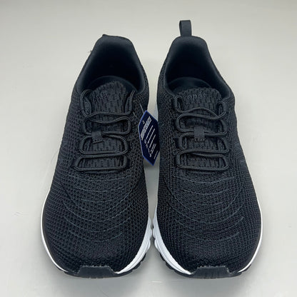 PROPET Tour Knit Sneaker Cushion Insole Women's Sz 9.5 M(B) Black/White WAA112M