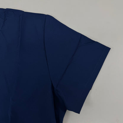 GREEN TOWN 4 Flex Scrubs Jumpsuit Cinch In Waist Women's Sz L Indigo GFX-023AST