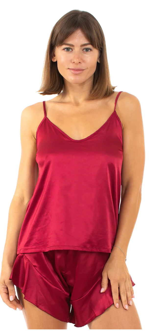 Cami satin pajama set