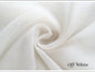 "Nieve" - Raw Edge 2-Tier Fingertip Bridal Veil - Available in White, Off-White and Ivory