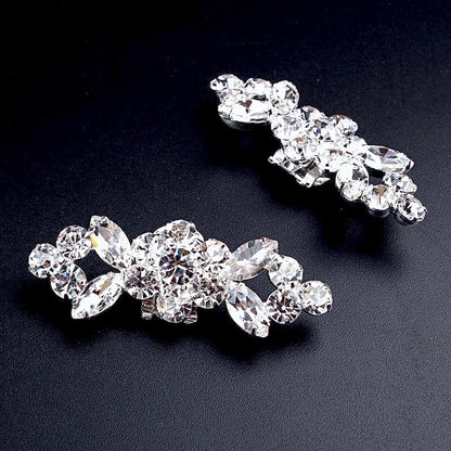 Paris - Crystal Bridal Shoe Clips