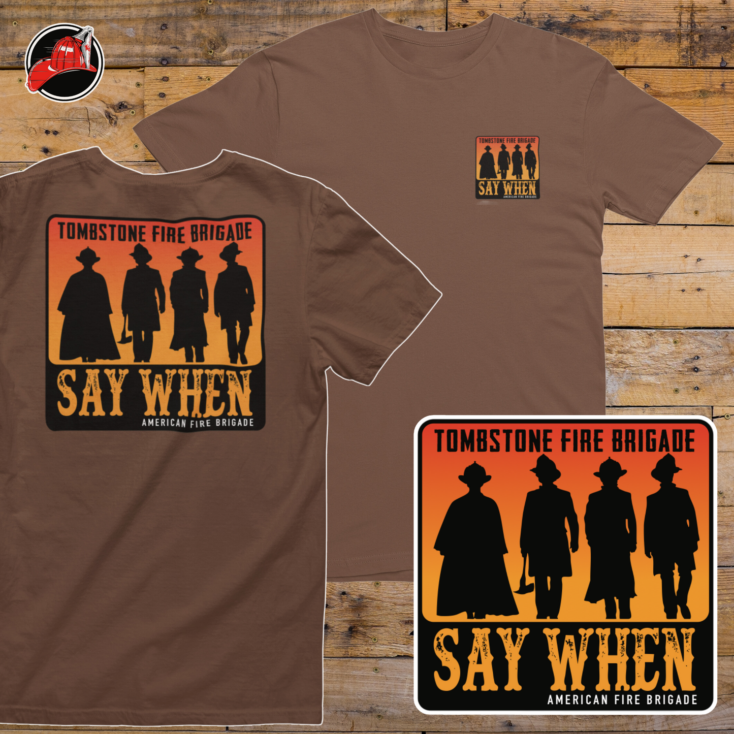 Tombstone Fire Brigade Tee