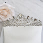 Pamela - Bridal 3-Piece Jewelry Set With Tiara - Available in Gold and Silver