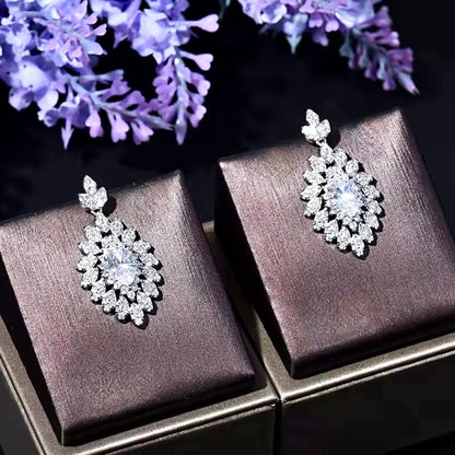 Emmy - 3-Piece Luxury Cubic Zirconia Bridal Jewelry Set