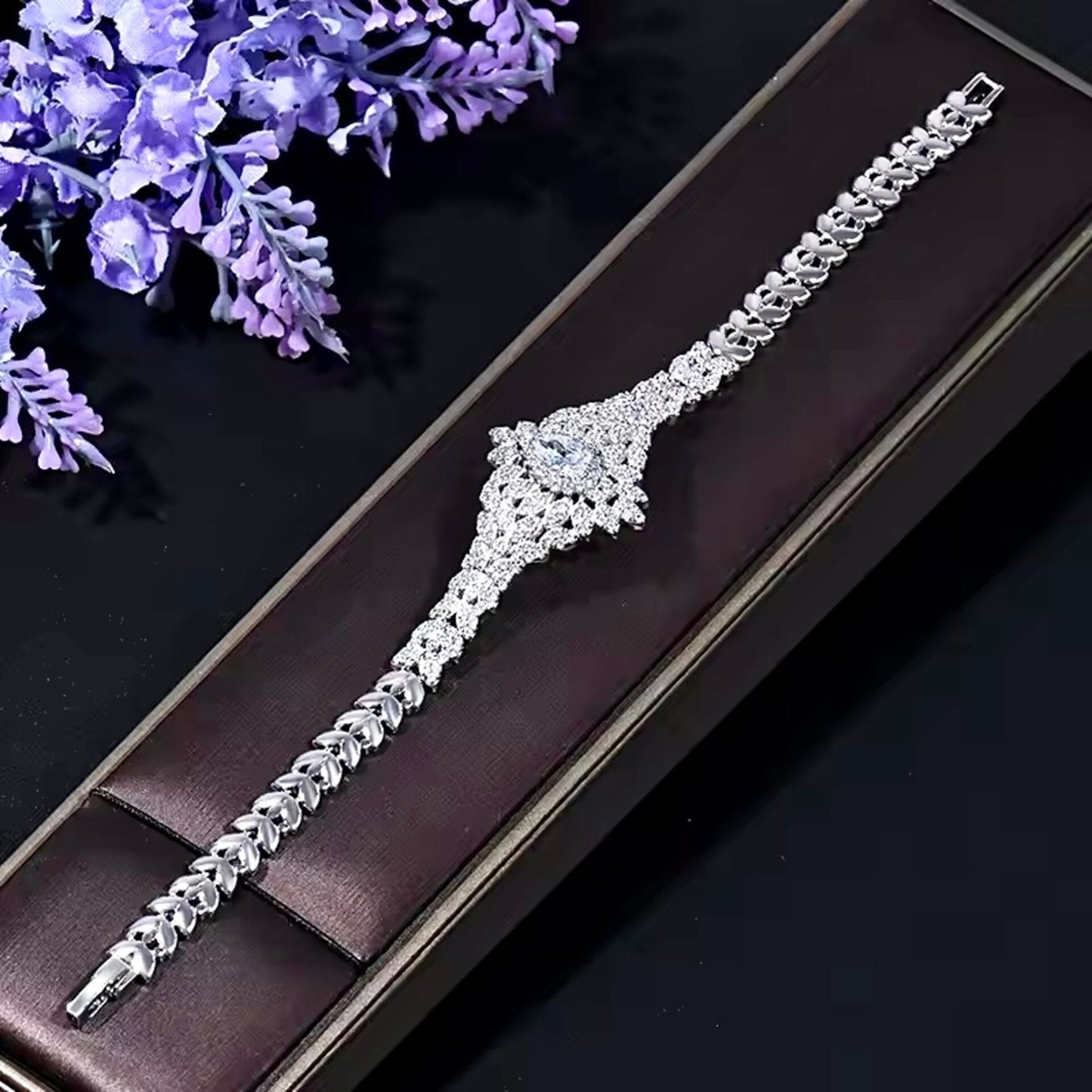 Emmy - 3-Piece Luxury Cubic Zirconia Bridal Jewelry Set