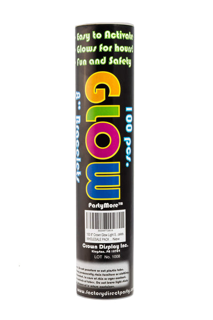 300 Club Pack 8 In. Glow Bracelets