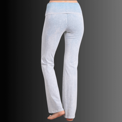 Bootcut Flare Mineral Washed Jeggings in Made in USA