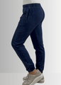 All Day French Terry Pocket Joggers in Light Denim