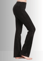 Mineral Washed Bootcut Jeggings Crochet DetaiL