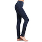 Mineral Washed Jeggings Crochet Ankle Detail Made in USA