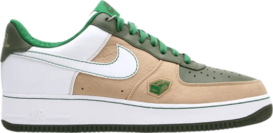 Nike Air Force 1 Premium 07 'White Green Size 9.5M New
