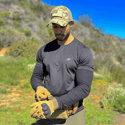 JupiterGear Military-Style Tactical Patch Hat with Adjustable Strap | Breathable & Unisex