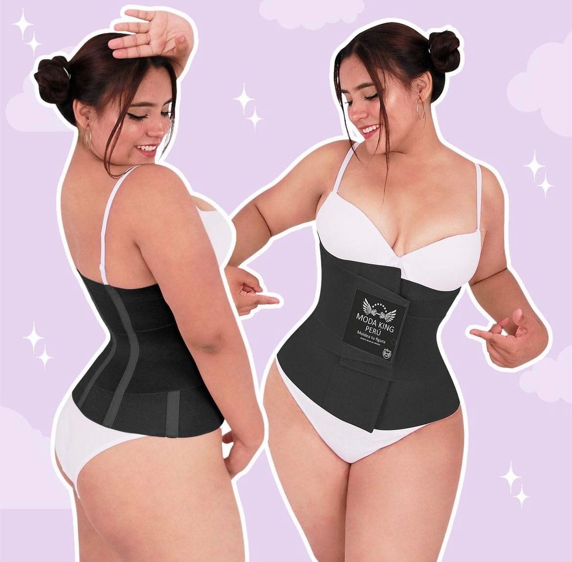 Hourglass Waist Trainer Body Girdle FAJAS MODA KING PERU Women Body Shaper Waist Shapewear