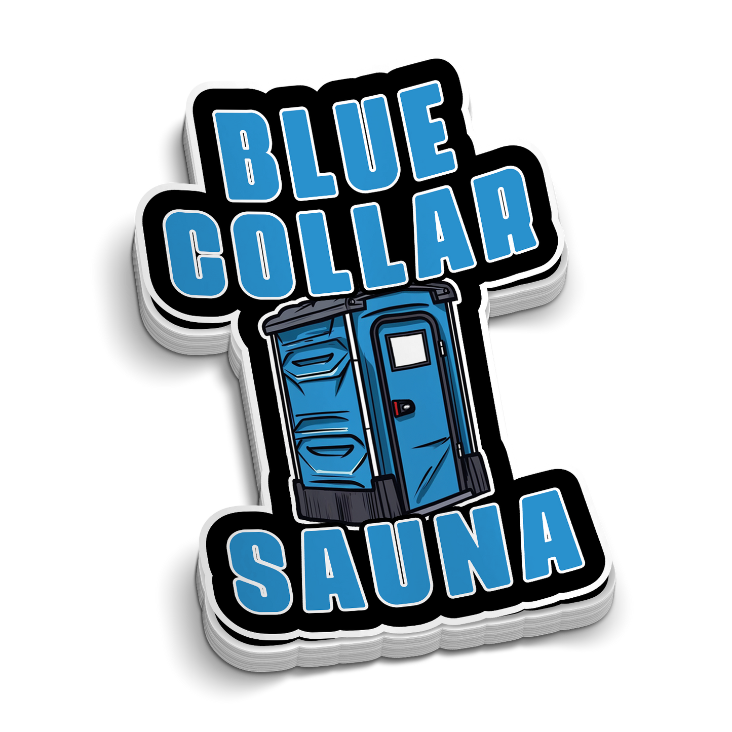 Blue Collar Suana -  Hard Hat Decal