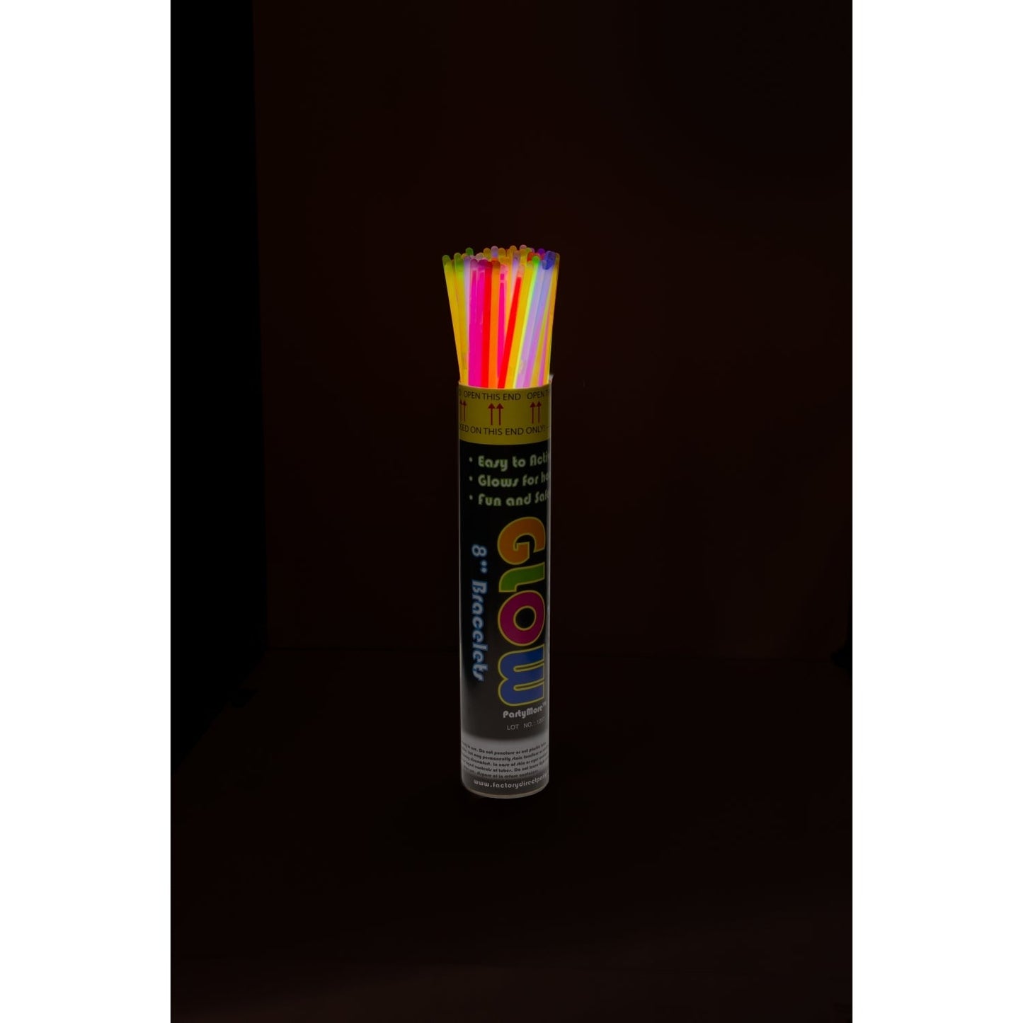 300 Club Pack 8 In. Glow Bracelets