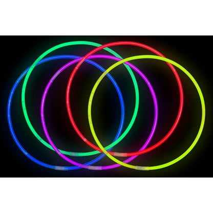 22 In. Assorted Glow Necklaces | 100 Count