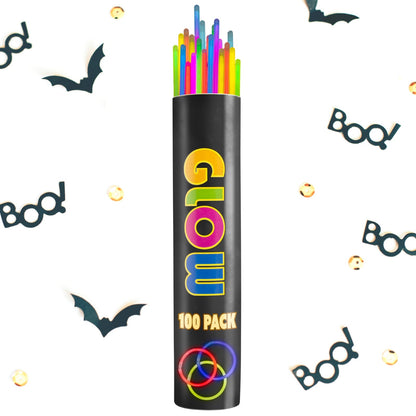 22 In. Neon Glow Necklaces With Assorted Colors | 300 Pack
