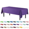 Premium Purple Plastic Table Cover