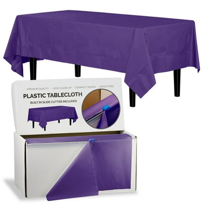 54 In. x 100 Ft. Cut To Size Table Roll | Purple