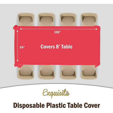 54 In. x 100 Ft. Cut To Size Table Roll | Purple