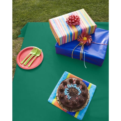 54 In. x 300 Ft. Cut To Size Table Roll | Dark Green