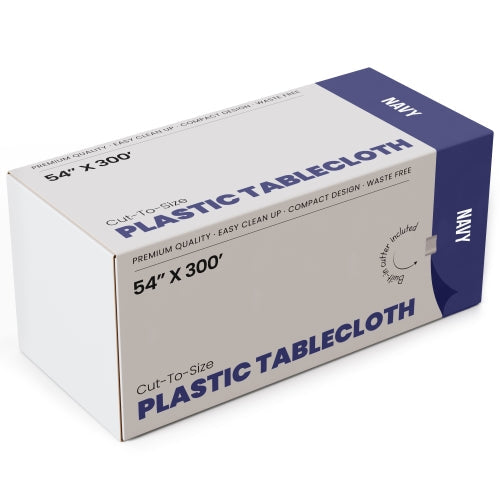54 In. x 300 Ft. Cut To Size Table Roll | Navy