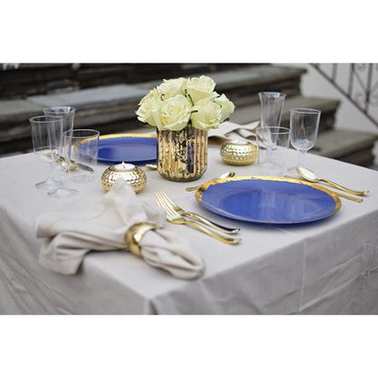 Exquisite Classic Gold Plastic Forks | 20 Count