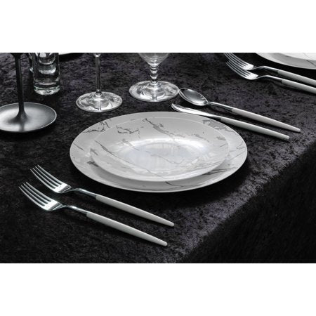 Trendables Forks White/Gold | 120 Count