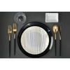 Trendables Forks Black/Gold | 120 Count