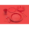 Heavy Duty Red Plastic Knives | 50 Count