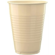12 Oz. Ivory Plastic Cups | 50 Count